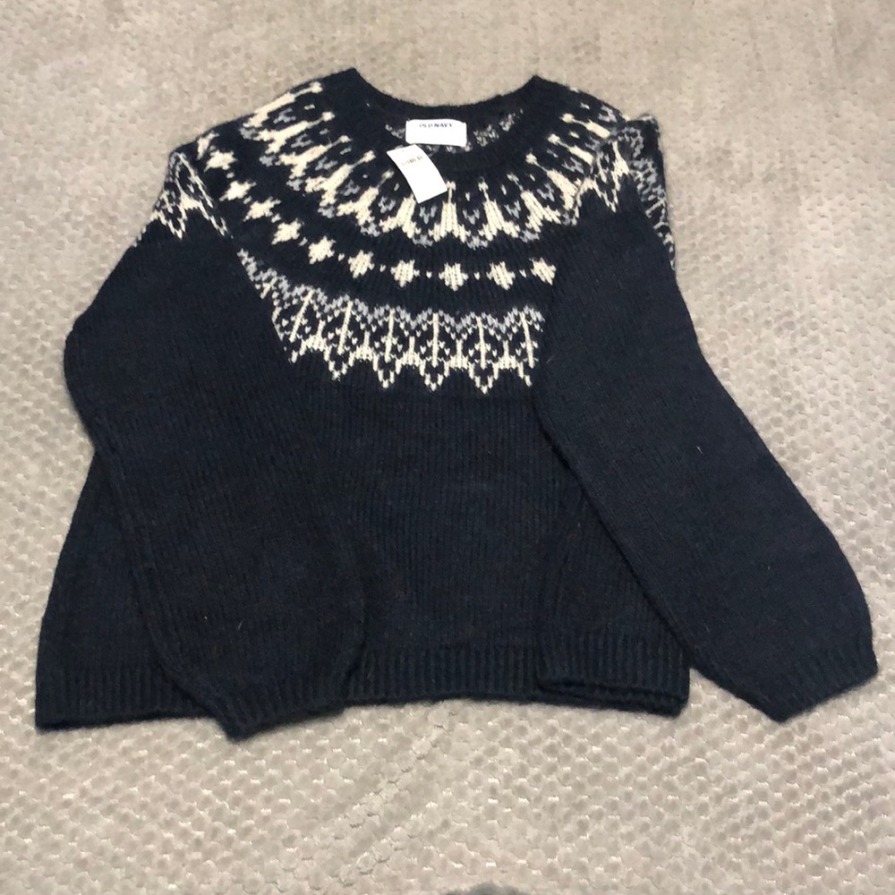 Old Navy Fair Isle Sweater NWT Size M